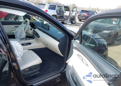 2024 Genesis Electrified Gv70 Advanced Awd из США, поврежденный, VIN 5NMMCET11RH002752